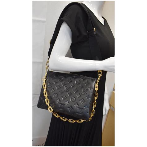 louis vuitton coussin bag black|Louis Vuitton nylon bag.